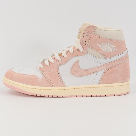 Air Jordan 1 Retro High OG 'Washed Pink' FD2596-600 Suede Leather Sneakers - Picture 3 of 8